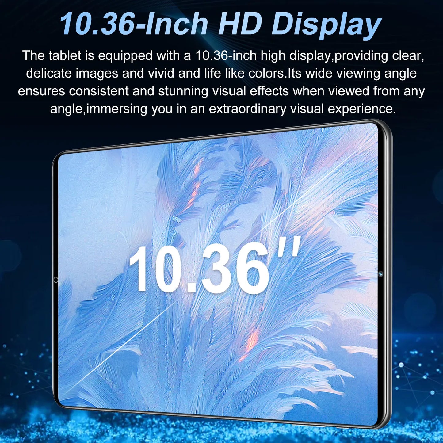 5G Tablet Android 13.0 16GB RAM,1TB ROM Brand New 10.36 Inch Tablet 16MP 32MP 12000mAh 10Core WIFI Bluetooth Network