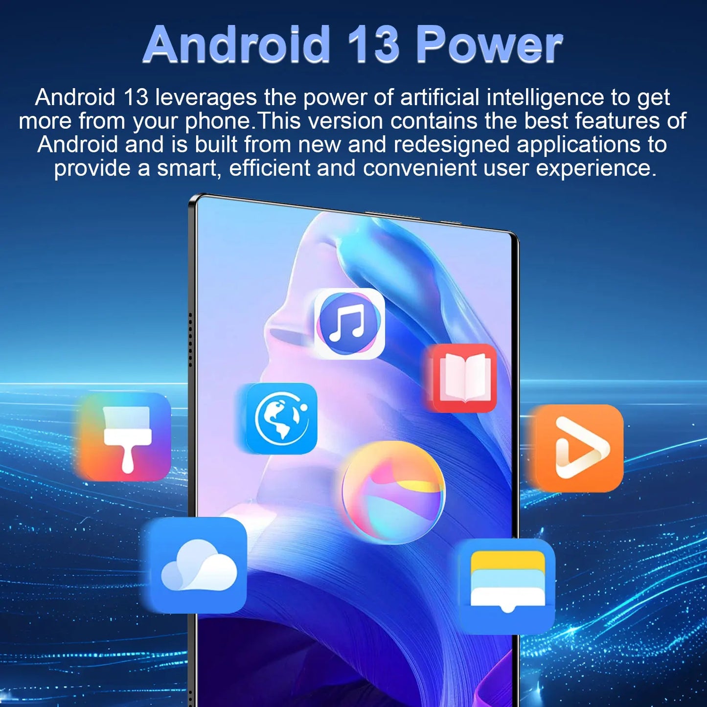 5G Tablet Android 13.0 16GB RAM,1TB ROM Brand New 10.36 Inch Tablet 16MP 32MP 12000mAh 10Core WIFI Bluetooth Network