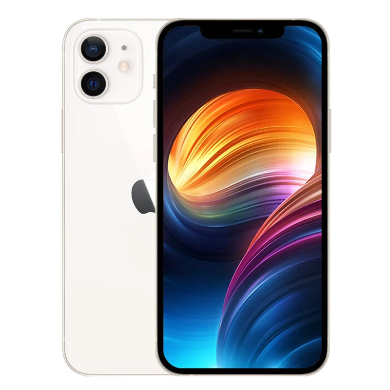 Original CN&US Version iPhone 12 5G 6.1" Super OLED RAM 4GB ROM 64/128/256GB A14 Bionic Face ID NFC Genuine iPhone12 2Sims&1sim