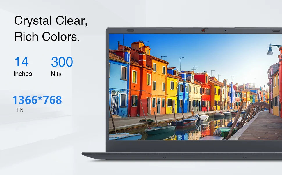 14 Inch Laptop Intel 8GB DDR4 Laptops Brand New Ordinateur Portable PC Personal and Home Laptops