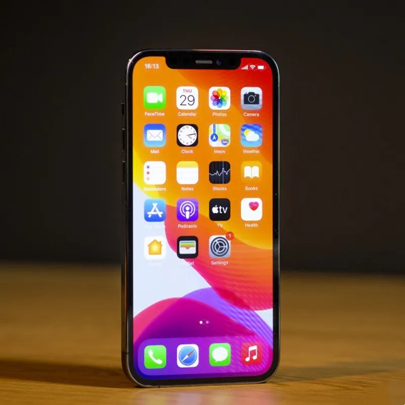 Genuine Apple iPhone 12 Pro 12pro 128/256/512GB ROM 6.1" Original OLED RAM 6GB A14 Bionic IOS Face ID NFC Unlocked 5G 98% New