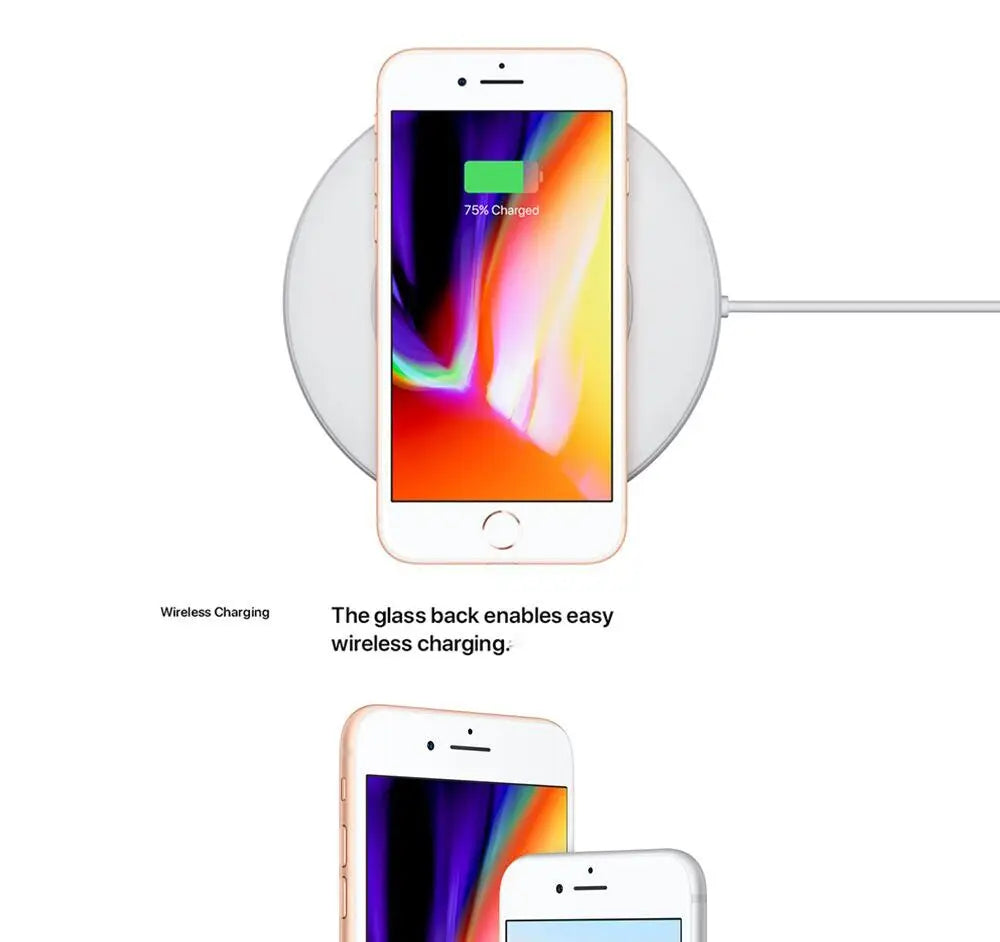 iPhone 8/iPhone8 Plus 8P 4.7'/5.5' Original Retina IPS LCD RAM 3GB ROM 64/256GB Hexa Core 12MP Fingerprint iOS 4G LTE Phone