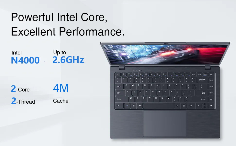 14 Inch Laptop Intel 8GB DDR4 Laptops Brand New Ordinateur Portable PC Personal and Home Laptops