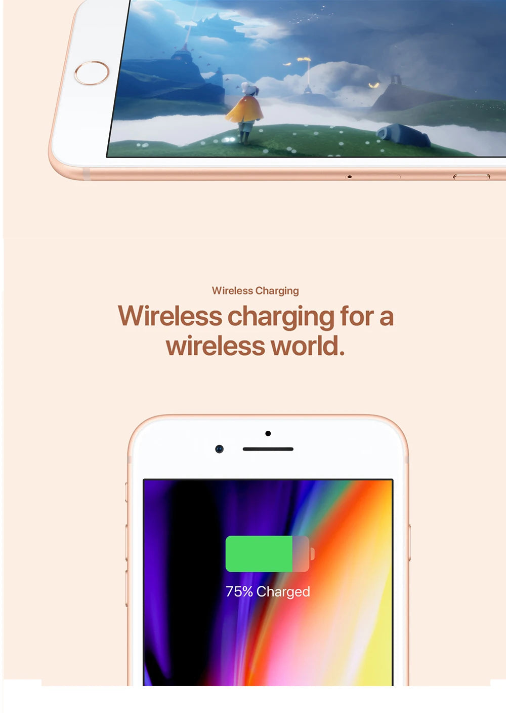 iPhone 8/iPhone8 Plus 8P 4.7'/5.5' Original Retina IPS LCD RAM 3GB ROM 64/256GB Hexa Core 12MP Fingerprint iOS 4G LTE Phone