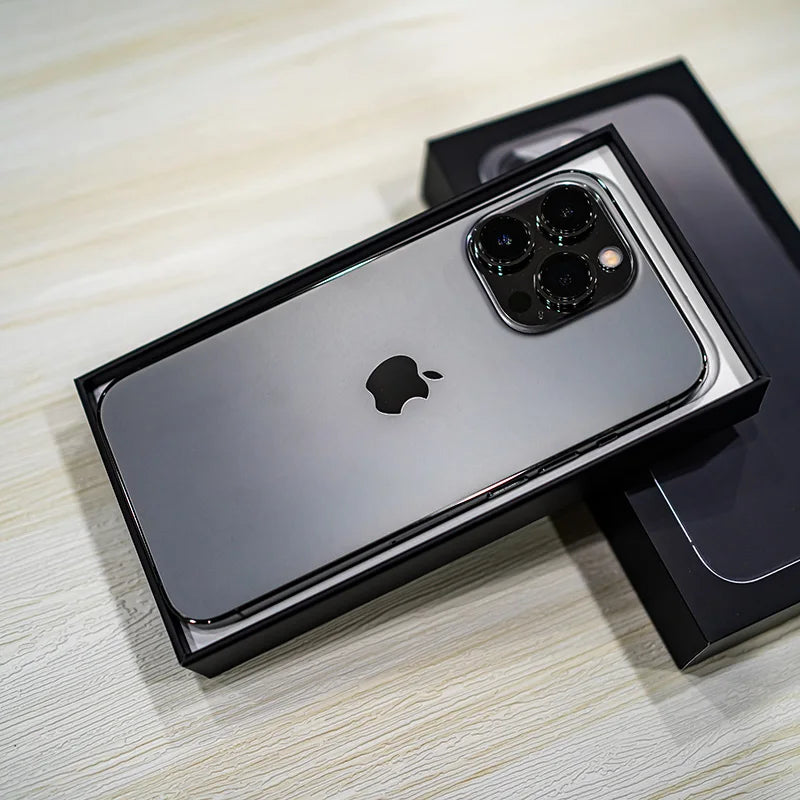 Apple iPhone 13 Pro Max 128/256/512GB/1TB ROM 6.7" Genuine Retina OLED 6GB RAM Unlocked A15 IOS Face ID NFC 98% New Mobile Phone