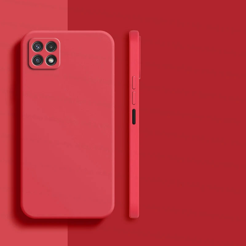For Samsung Galaxy A22S 5G Case Samsung Galaxy A22 A22S 5G Cover Luxury TPU Shockproof Liquid Silicon Phone Case Samsung A22S 5G