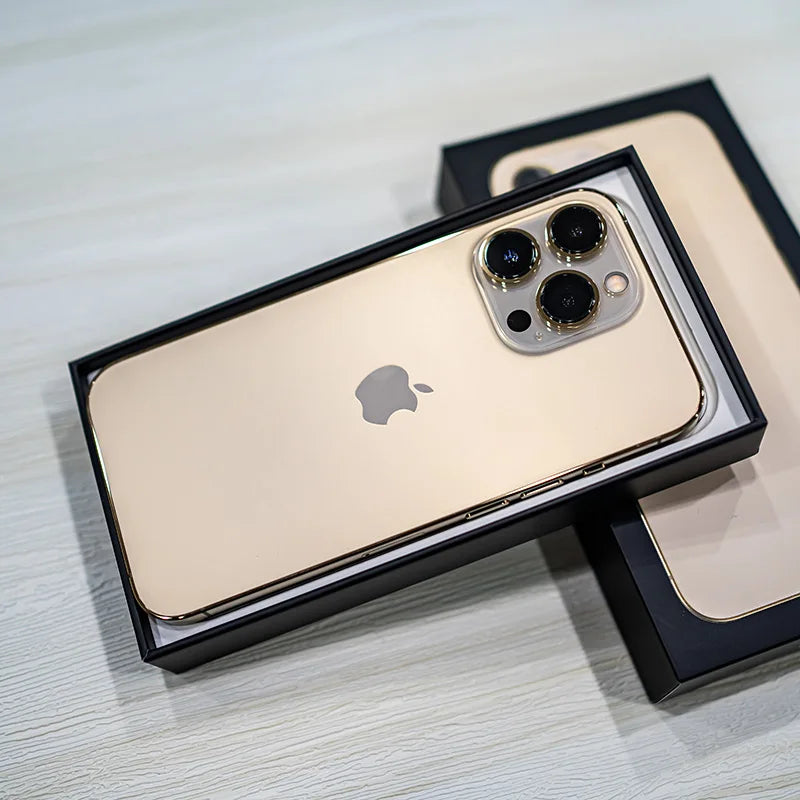 Apple iPhone 13 Pro Max 128/256/512GB/1TB ROM 6.7" Genuine Retina OLED 6GB RAM Unlocked A15 IOS Face ID NFC 98% New Mobile Phone
