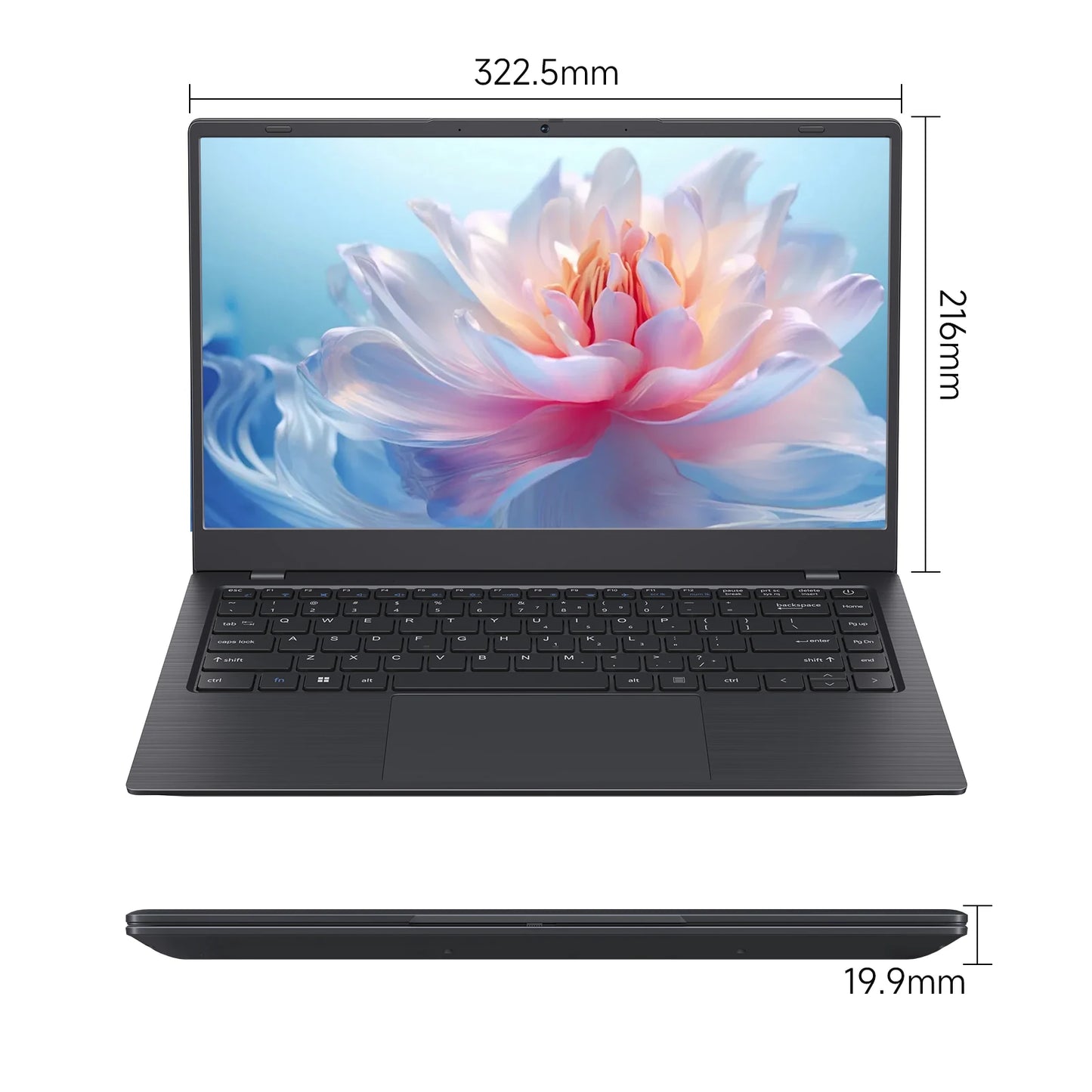 48 Hours Delivery 14 Inch Laptop Intel N4000 8GB+512GB Win11 Pro Ordinateur Portable PC Cheap Gaming Laptop