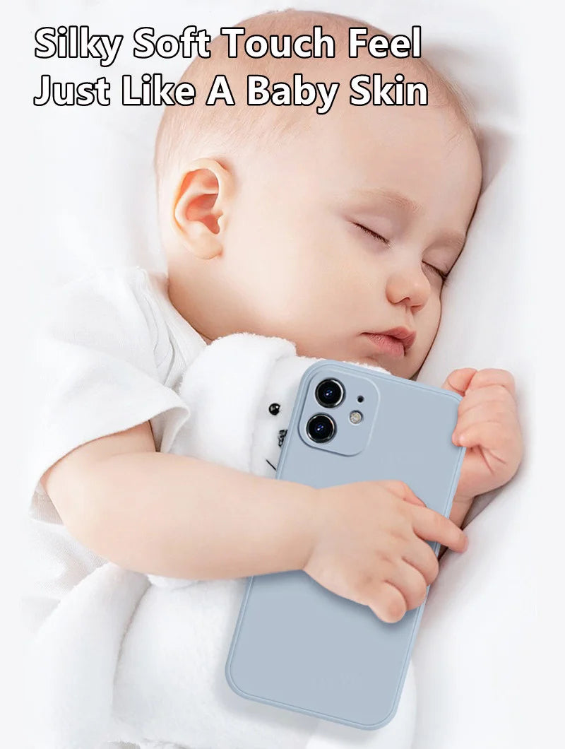 For Samsung Galaxy A05S Case Cover Samsung A05S Capas Liquid Silicone Soft TPU Cover Samsung A14 A34 A54 A24 A25 A05 A05S Fundas