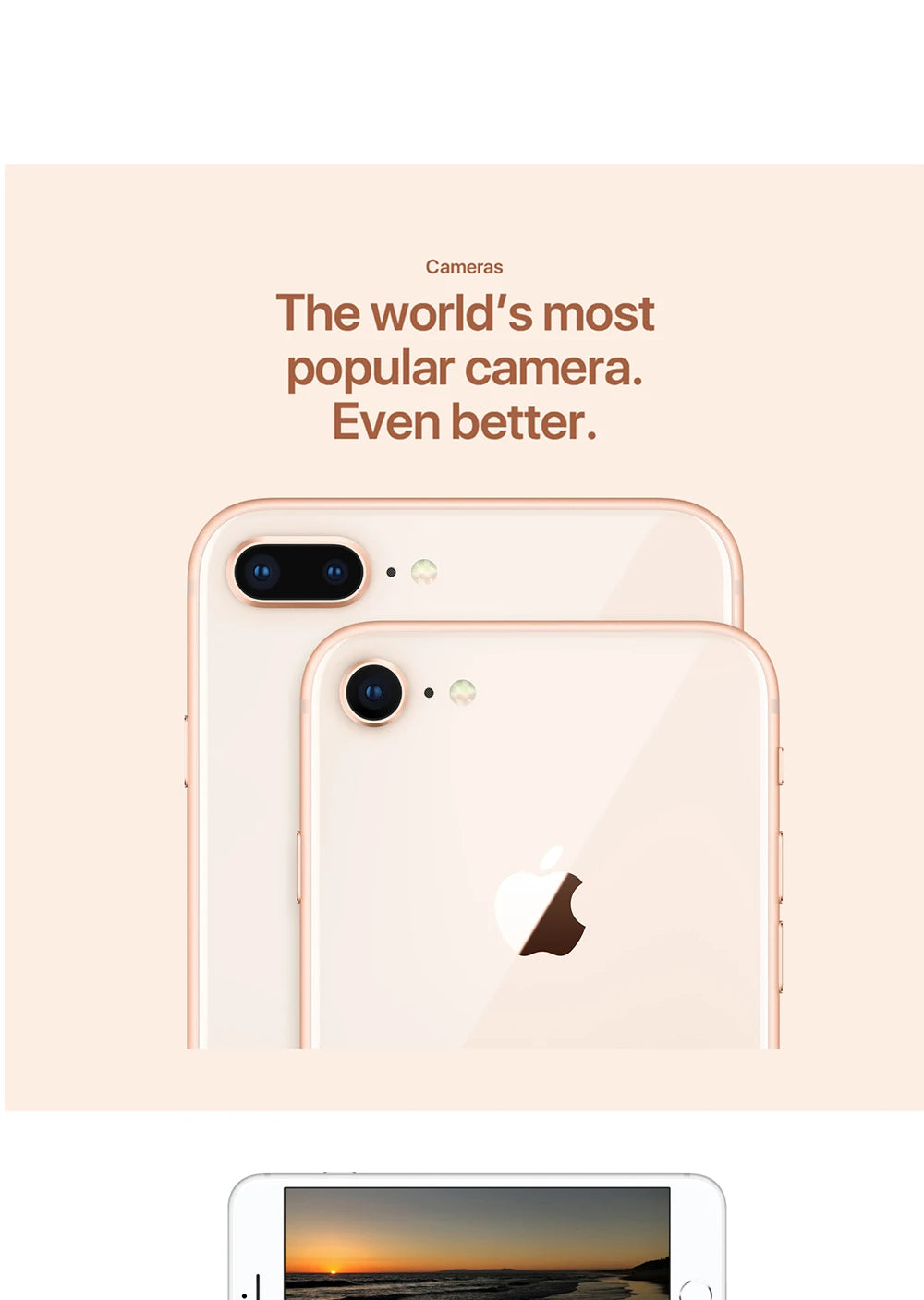 iPhone 8/iPhone8 Plus 8P 4.7'/5.5' Original Retina IPS LCD RAM 3GB ROM 64/256GB Hexa Core 12MP Fingerprint iOS 4G LTE Phone