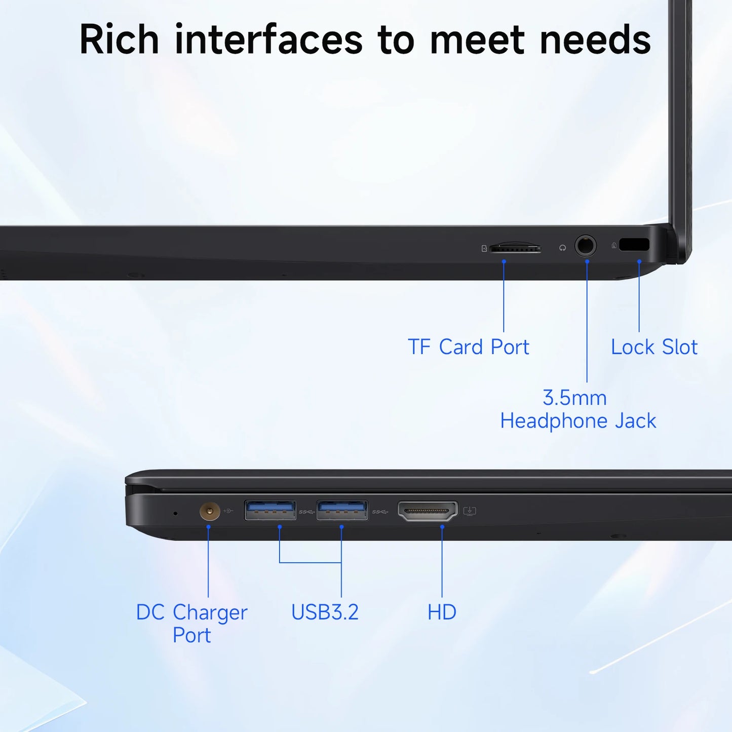 Laptop Pc 14 Inch IPS Screen 8GB DDR4 512GB SATA Ordinateur Portable PC Personal and Home Laptops