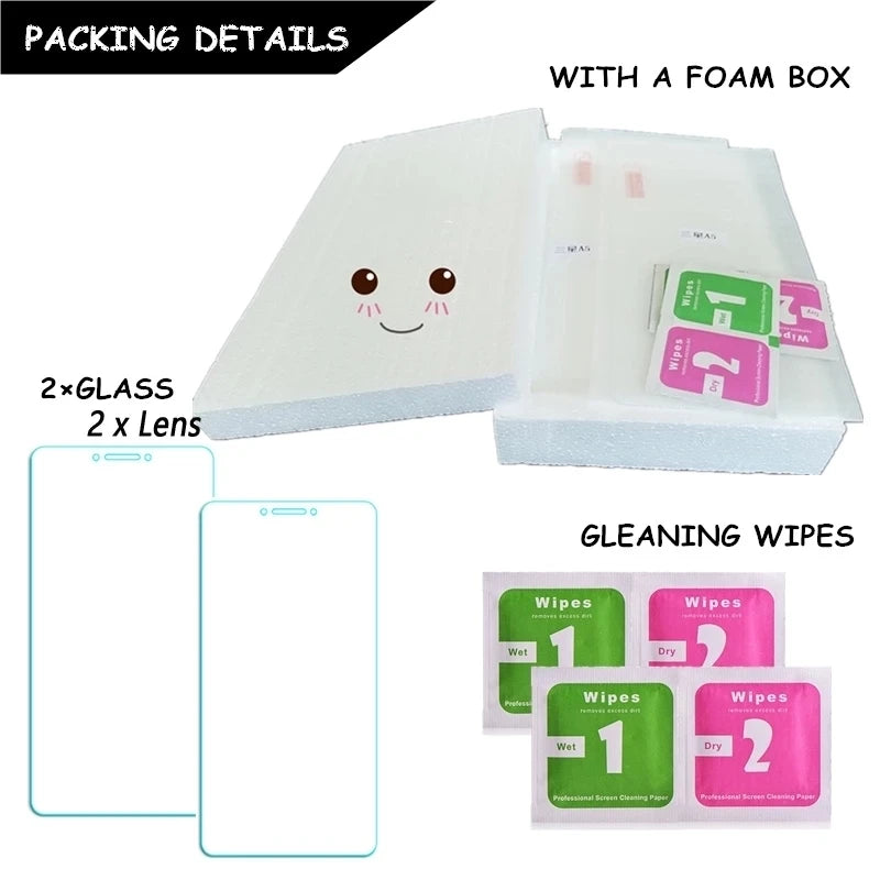 For Samsung Galaxy A25 Full Cover Tempered Glass for Samsung Galaxy A25 Screen Protector 9H Lens Film For Samsung Galaxy A25