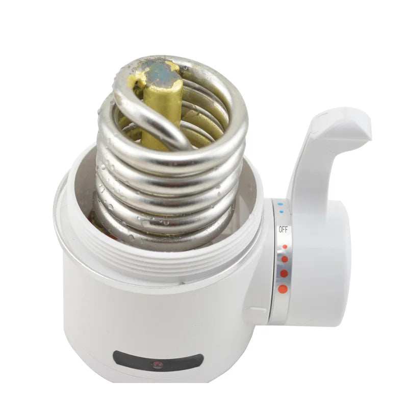 Electric Instant Hot Water Heater Water Faucet Tankless Kitchen Instantaneous Water Heater Tap Heating Flow