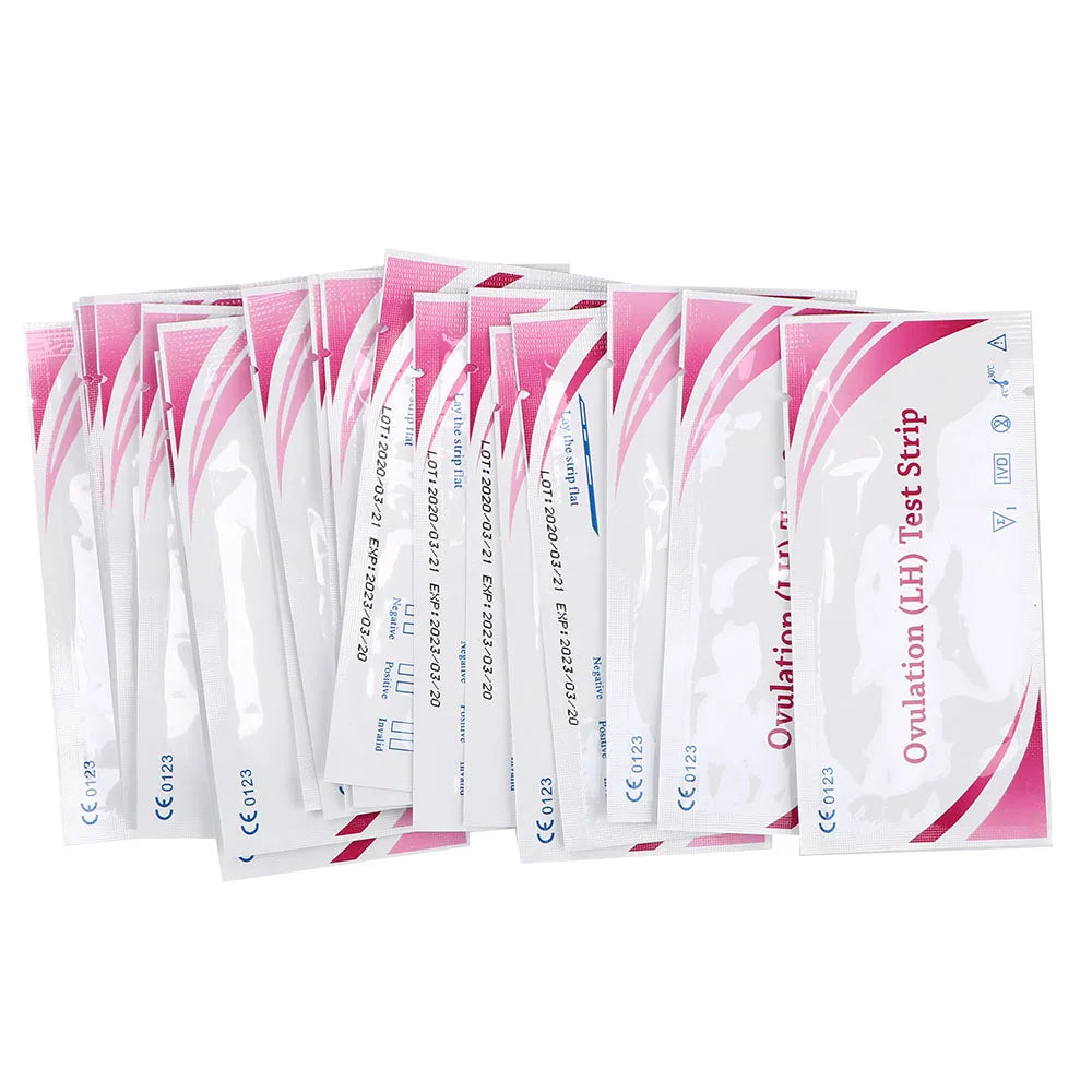 10pcs LH Ovulation Test Strips for women LH Predictor Tests Urine Test Strips First Response Over 99% Accuracy Pregnancy Test