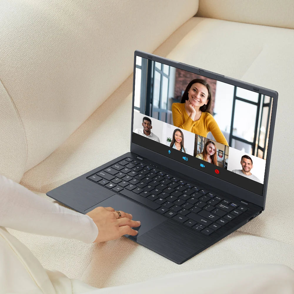 8GB DDR4 256GB Intel N4000 Laptop Dual Core 2.60Ghz 14inch Laptop Pc Personal and Home Laptops