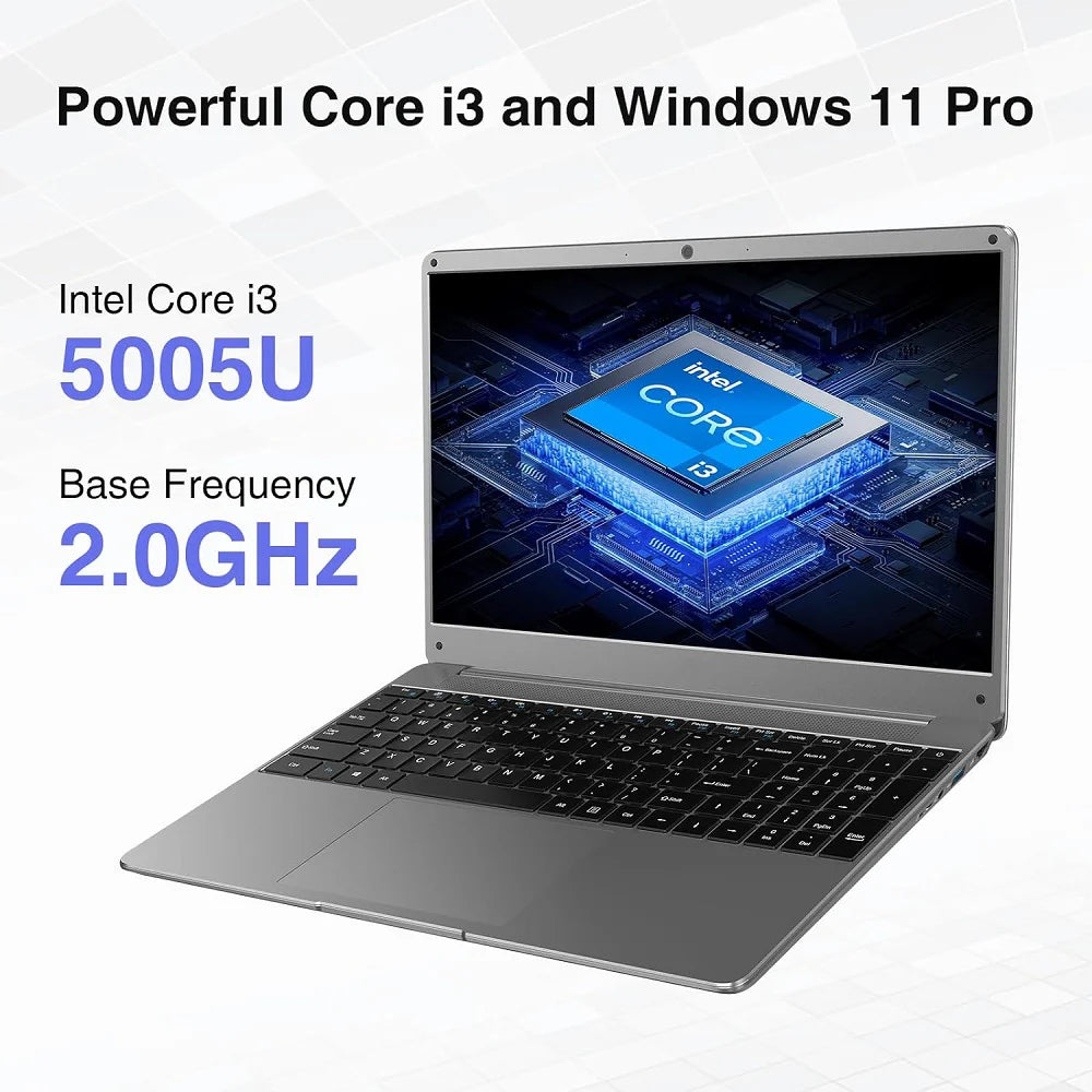 15.6 Inch Intel Core I3-5005U 16GB 256GB 512GB SSD SATA Laptops Brand New Laptop I3 Personal and Home Laptops