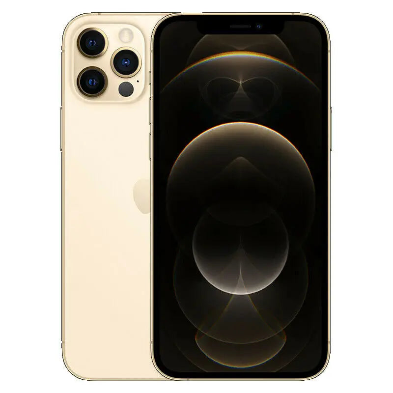 Genuine Apple iPhone 12 Pro 12pro 128/256/512GB ROM 6.1" Original OLED RAM 6GB A14 Bionic IOS Face ID NFC Unlocked 5G 98% New