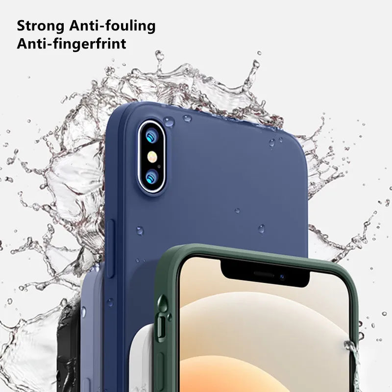 For Samsung S25 Case Cover Samsung Galaxy S25 Plus Capas Liquid Silicone Original TPU Shockproof Soft Fundas Samsung S25 Ultra