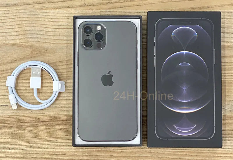 Genuine Apple iPhone 12 Pro 12pro 128/256/512GB ROM 6.1" Original OLED RAM 6GB A14 Bionic IOS Face ID NFC Unlocked 5G 98% New
