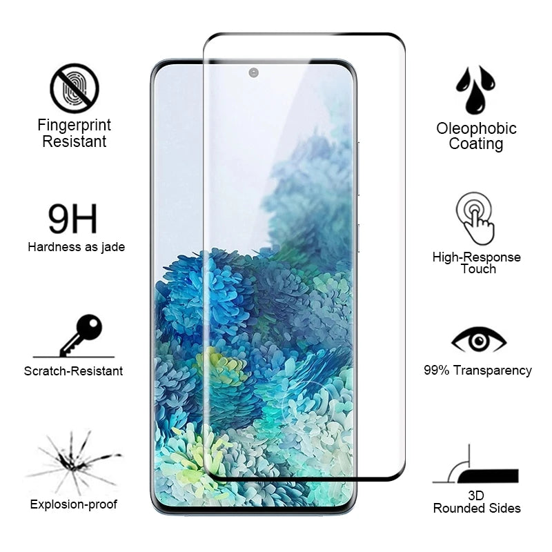 Full Cover Glass for Samsung Galaxy S25 Ultra Tempered Glass Samsung S25 S24 Ultra Screen Protector Phone Film Samsung S25 Ultra