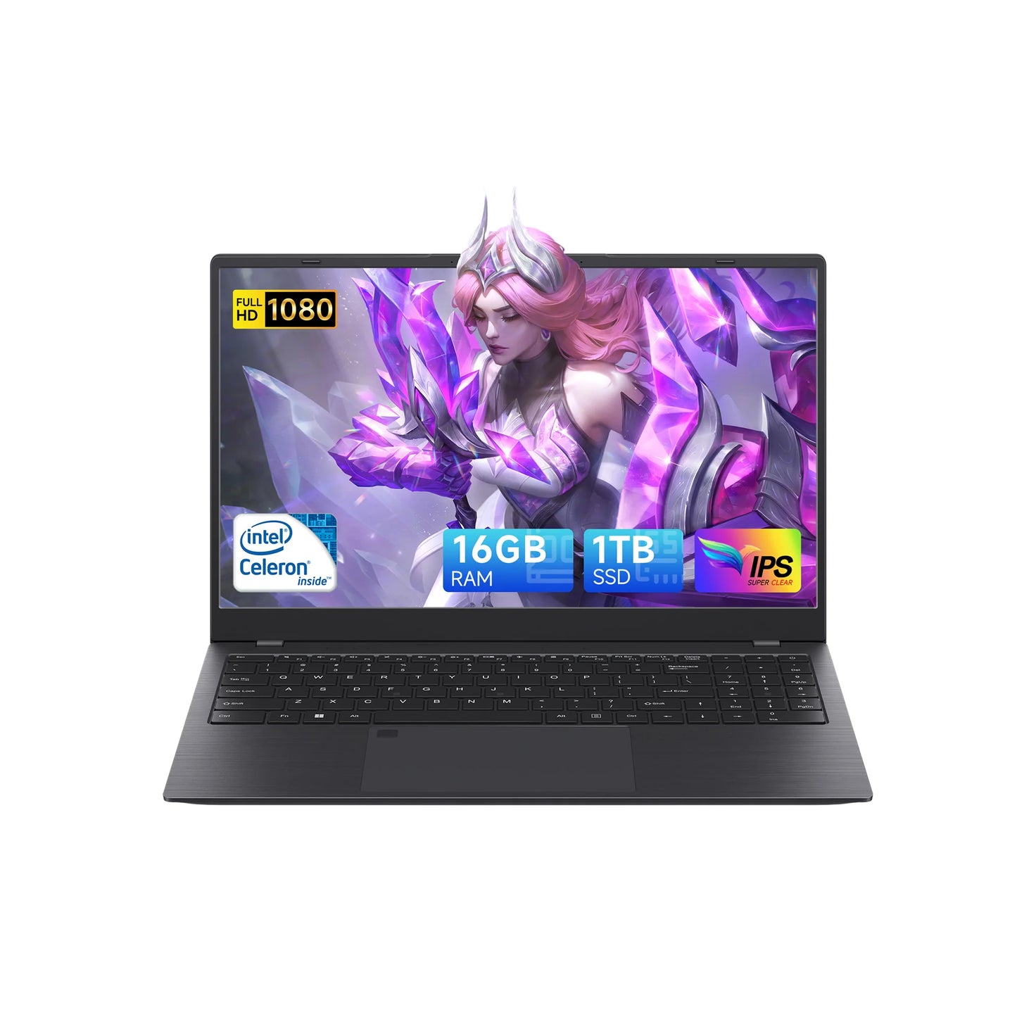New Design 15.6'' Intel N5095 Win11 Laptop Expandable 1TB Cheap Gaming Laptop Personal and Home Laptops