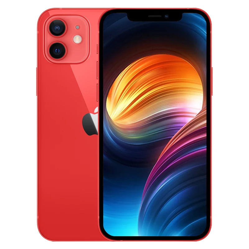 Original CN&US Version iPhone 12 5G 6.1" Super OLED RAM 4GB ROM 64/128/256GB A14 Bionic Face ID NFC Genuine iPhone12 2Sims&1sim