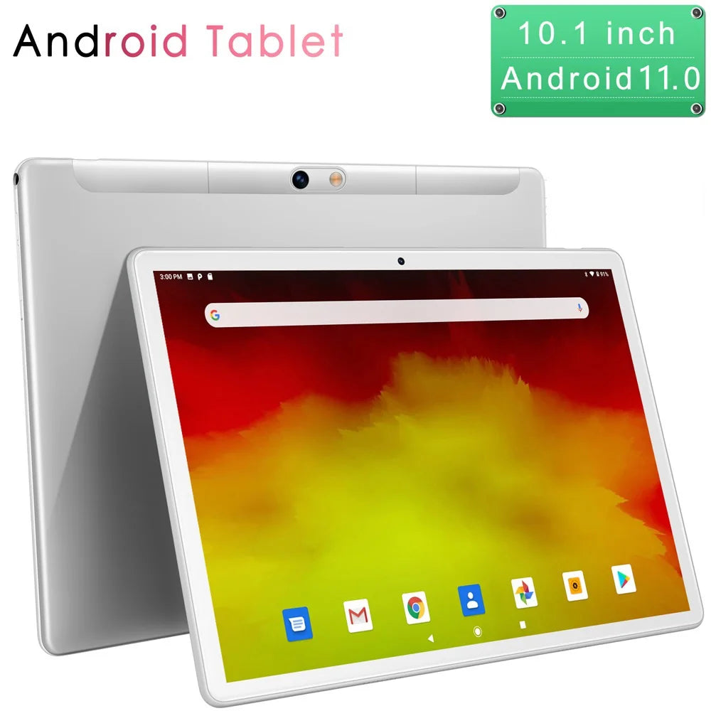 New 10.1 Inch Global Version Tablet Pc Octa Core Google Play 3G Phone Call Dual SIM Card WiFi Bluetooth 4GB RAM 64GB ROM Tablets