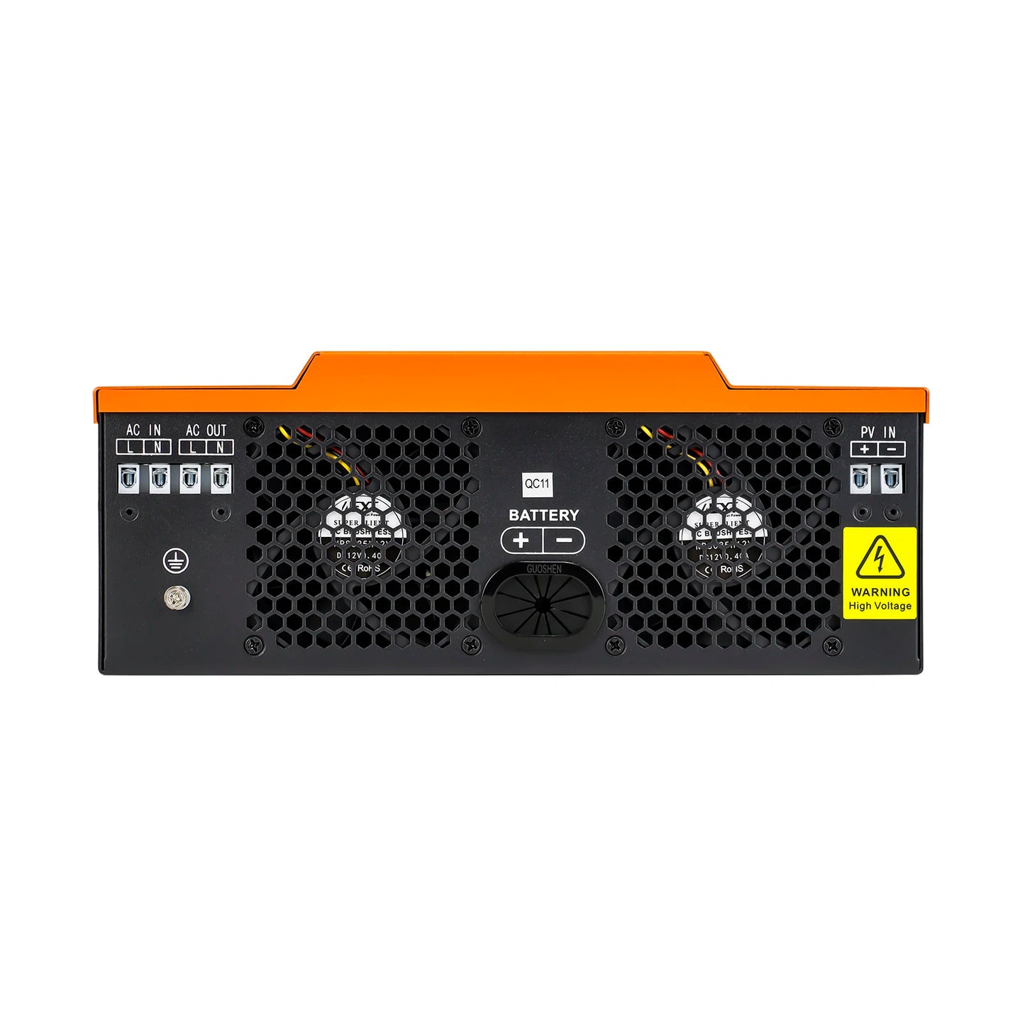 3000W 80A MPPT Solar Charge Controller DC 24V to 230V AC Max Solar Panel Input 450V Pure Sine Wave Hybrid Inverter Fit Lifepo4