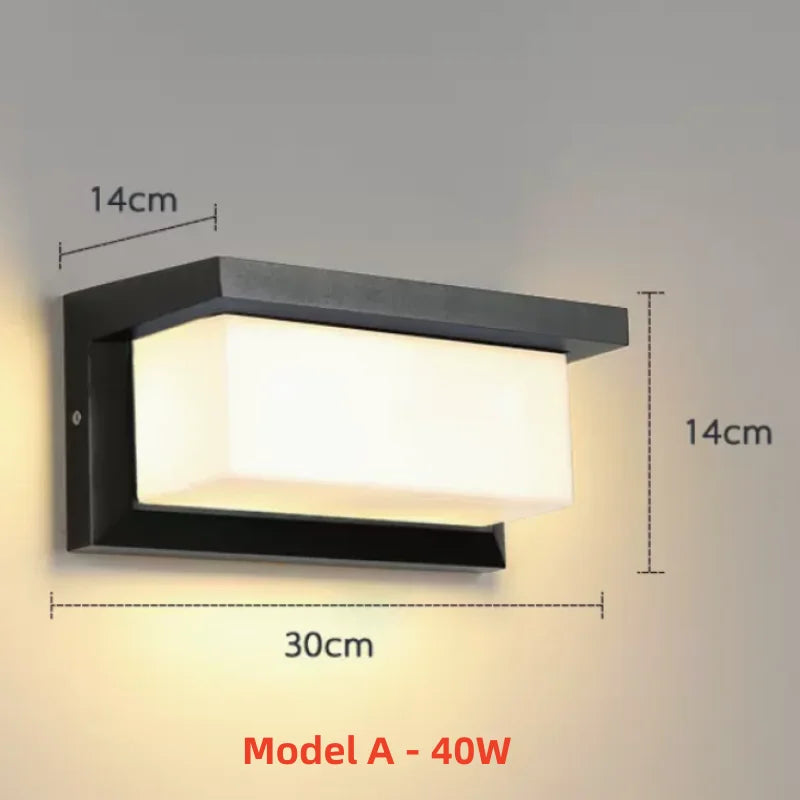 Extra Large LED outdoor lights waterproof IP65 Motion Sensor light led outdoor wall light outdoor lighting outdoor wall lamp