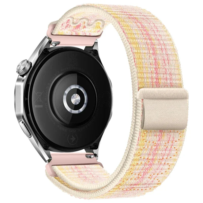Nylon Loop Strap for Samsung Watch 6/5/5Pro 4/6 Classic Huawei Watch 4/3/GT3 20mm 22mm Bracelet Wristband Amazfit GTS/GTR 4 3