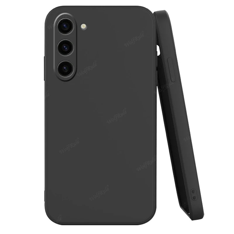 For Samsung S25 Case Cover Samsung Galaxy S25 Plus Capas Liquid Silicone Original TPU Shockproof Soft Fundas Samsung S25 Ultra