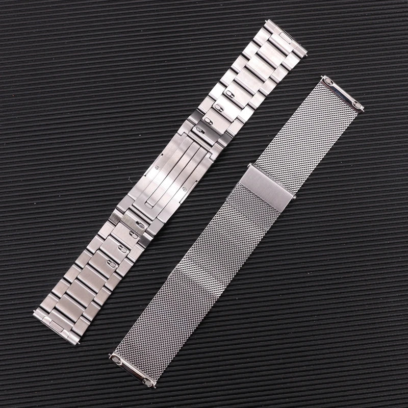 Original Huawei GT2 46mm FKM Rubber Watch Band 22mm Huawei Genuine Leather strap GT Stainless Steel Milanese Wacth Strap
