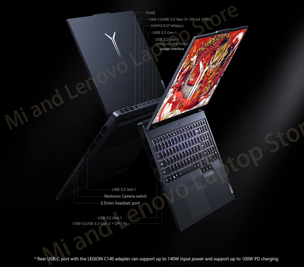 Lenovo LEGION R9000P 2025 R9 8945HX RTX 5060 32GB 1TB 16inch 2.5K 240Hz Game Screen