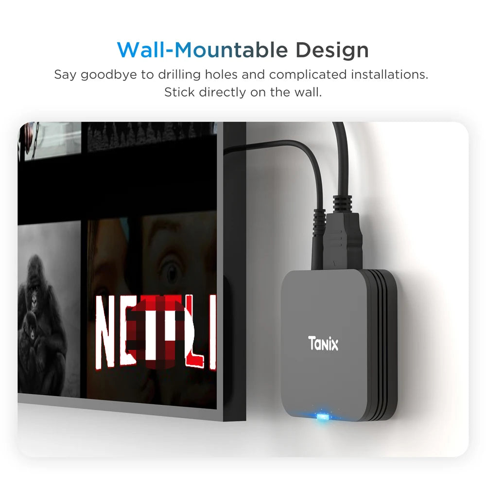 Tanix TX1 Android 10 TV Box 2.4G WIFI 4K 16GB 8GB Global Media Player
