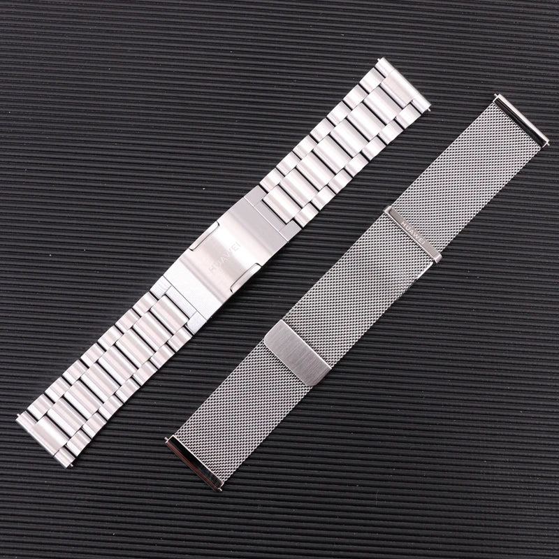Original Huawei GT2 46mm FKM Rubber Watch Band 22mm Huawei Genuine Leather strap GT Stainless Steel Milanese Wacth Strap