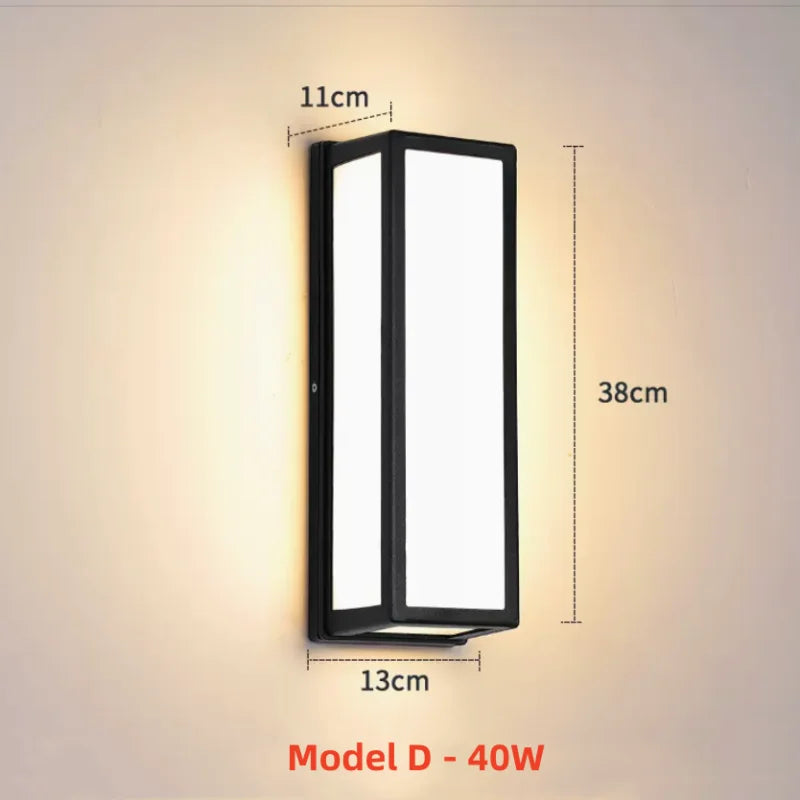 Extra Large LED outdoor lights waterproof IP65 Motion Sensor light led outdoor wall light outdoor lighting outdoor wall lamp