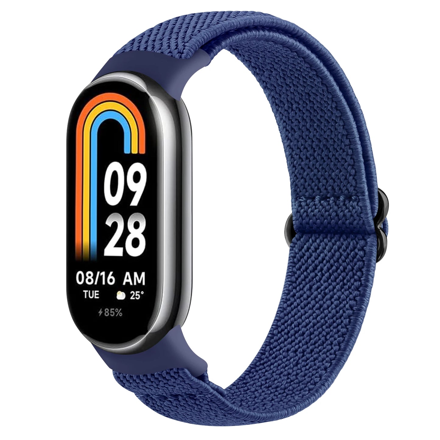 Nylon Loop Strap For Xiaomi Smart Band 9 8 Watchband Replacement NFC Elastic Wristband for Xiaomi Smart Band 9 8 Correa Bracelet