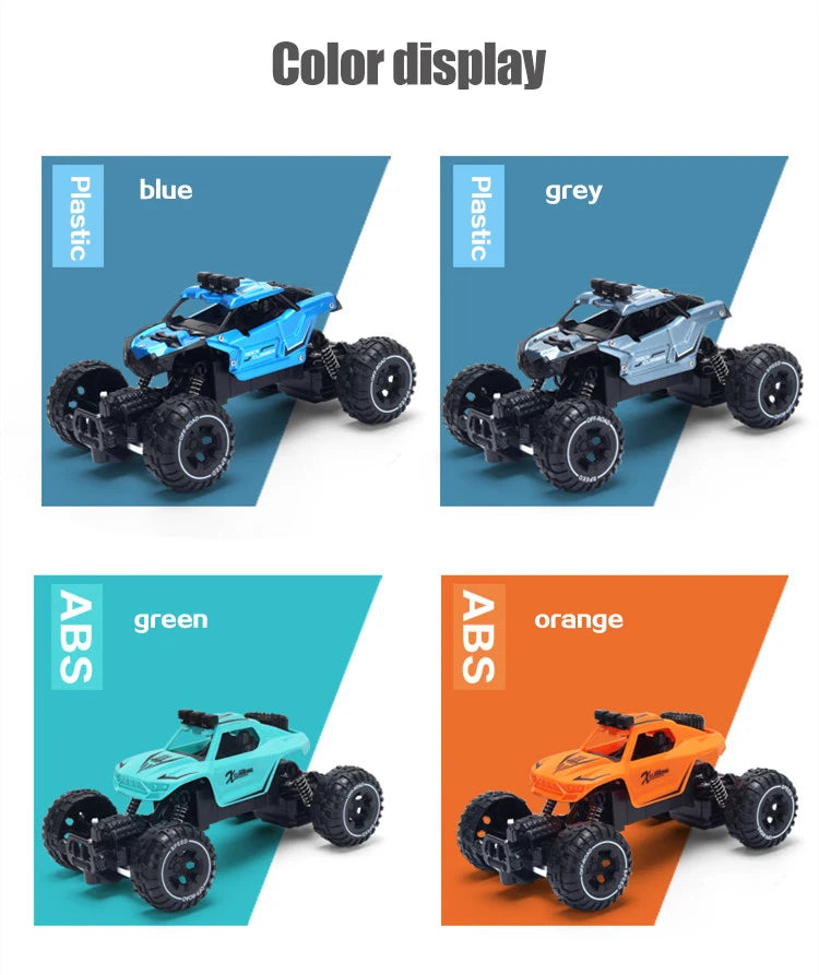 Alloy High-Speed Drift 2.4GH Radio Controlled Toy Vehicles Car Charging Remote Control For Kids Children Boys Creative Cool Gift