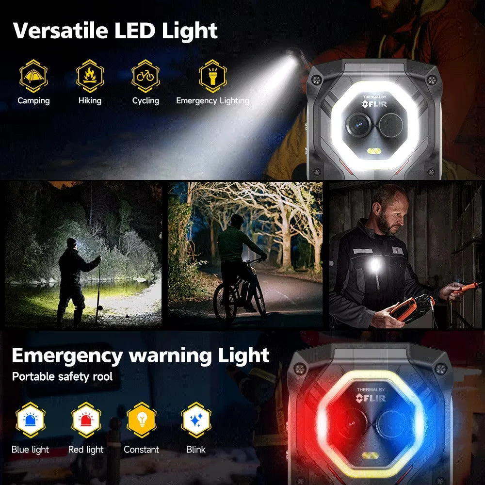 Ulefone Armor Mini 20T Pro 5G Rugged Thermal lmaging By FLIR® 16GB+256GB 4.7" Display LED Light Android 14 6200mAh 33W Global