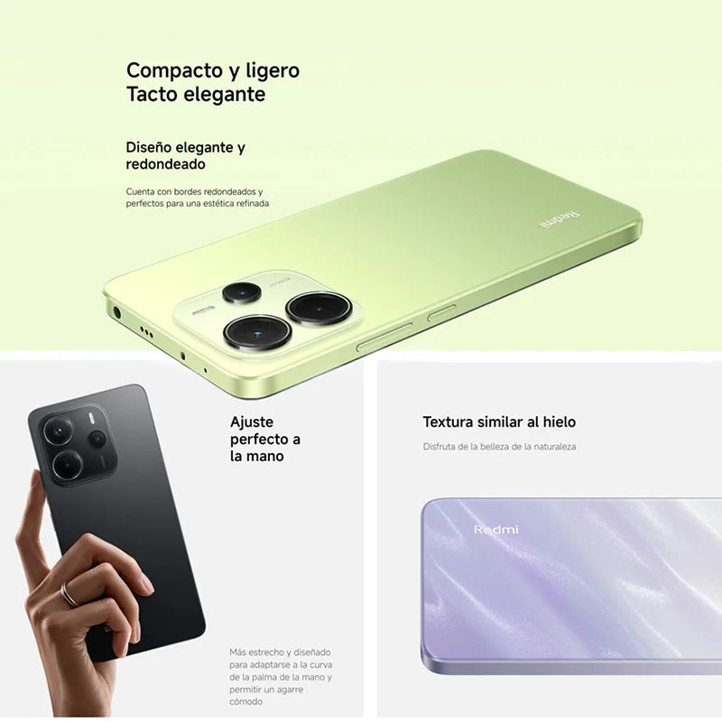 Xiaomi Redmi Note 14 4G NFC helium G99-Ultra 6,67 ''AMOLED screen 120 Hz 108 MP IA camera 5500 mAh battery,Charger Not Included
