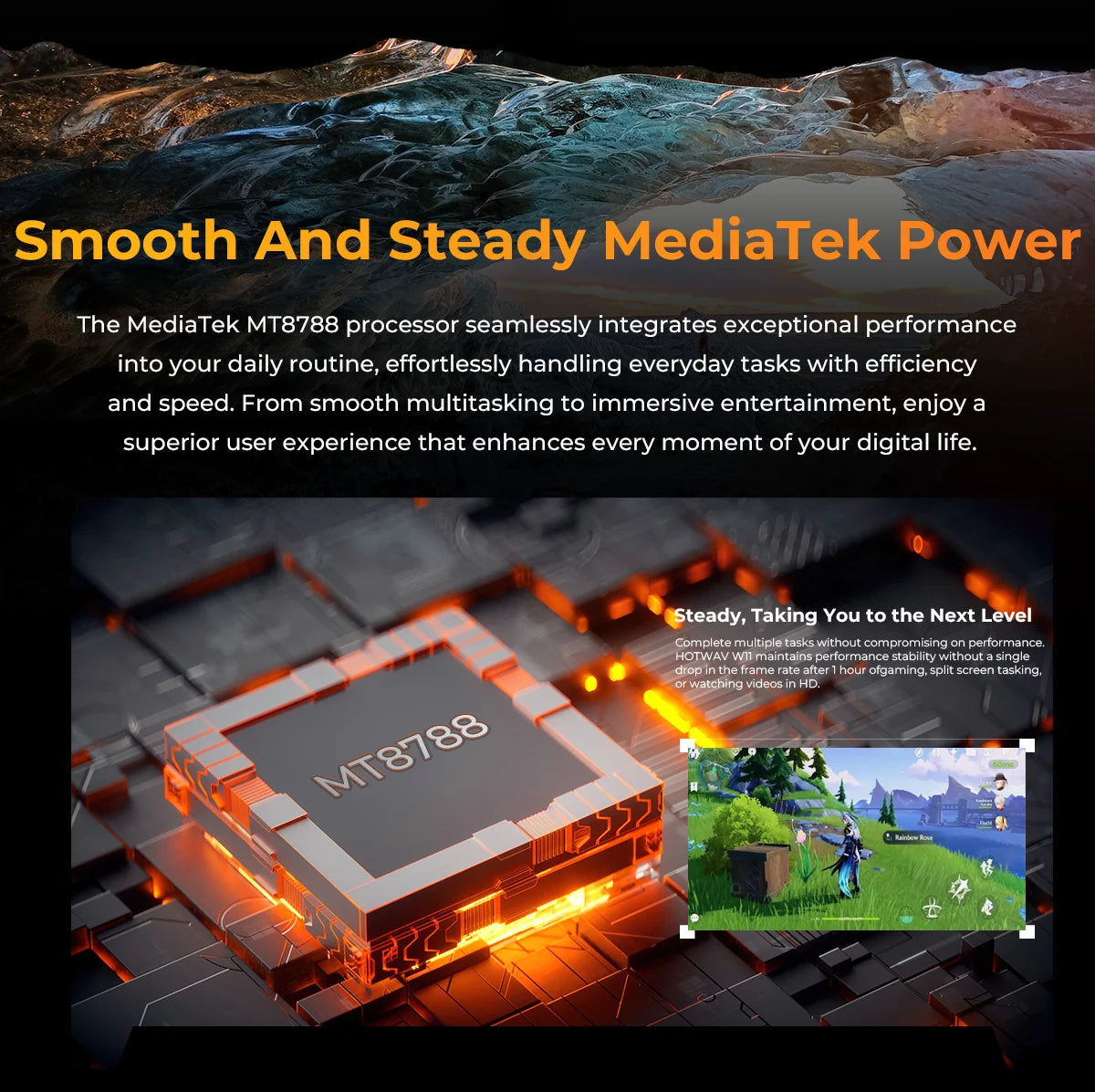 HOTWAV W11,12GB+256GB,Rugged,20800 мАч,280LM Flashlight,NFC,33W Fast Charging,24MP Night Camera,Global Version