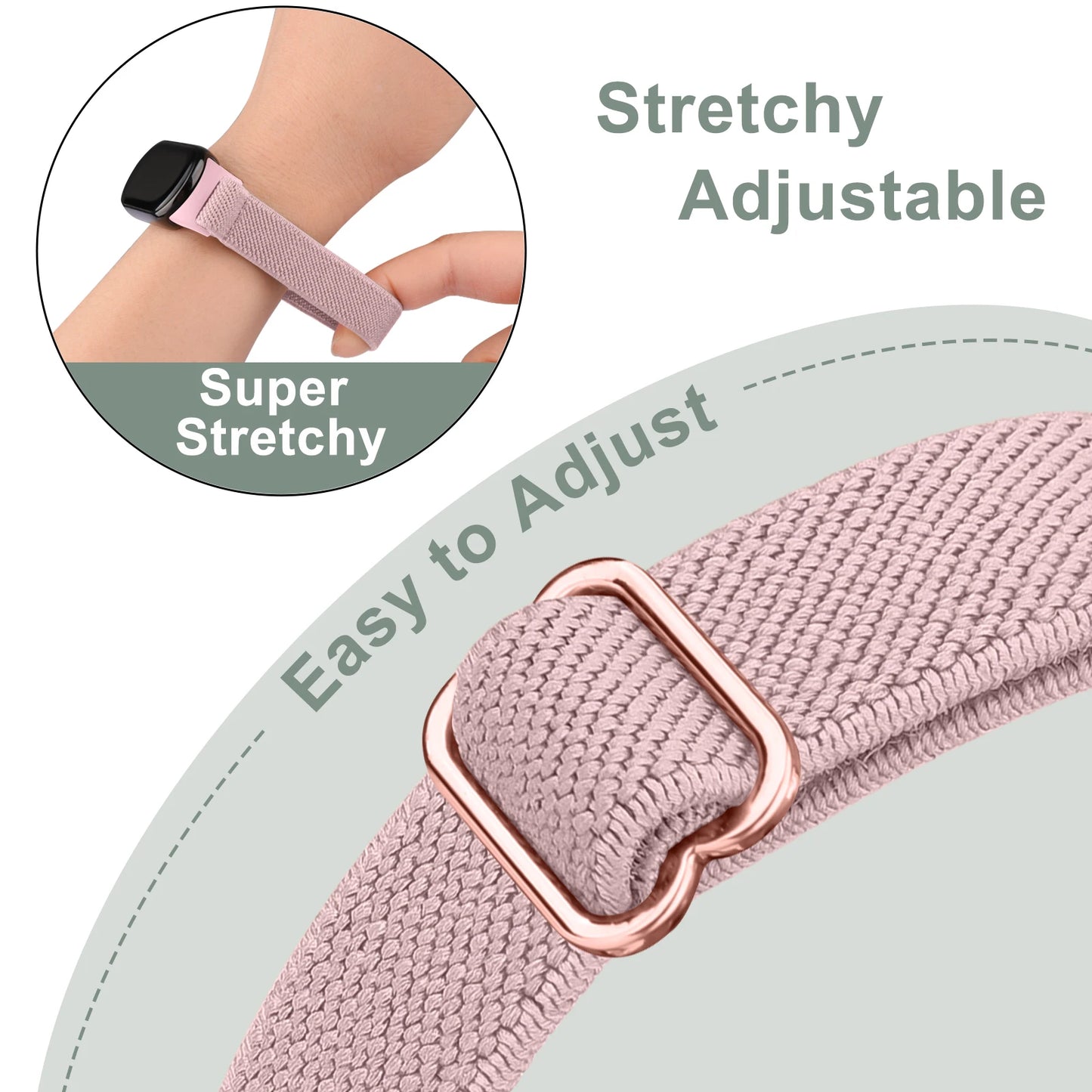 Nylon Loop Strap For Xiaomi Smart Band 9 8 Watchband Replacement NFC Elastic Wristband for Xiaomi Smart Band 9 8 Correa Bracelet
