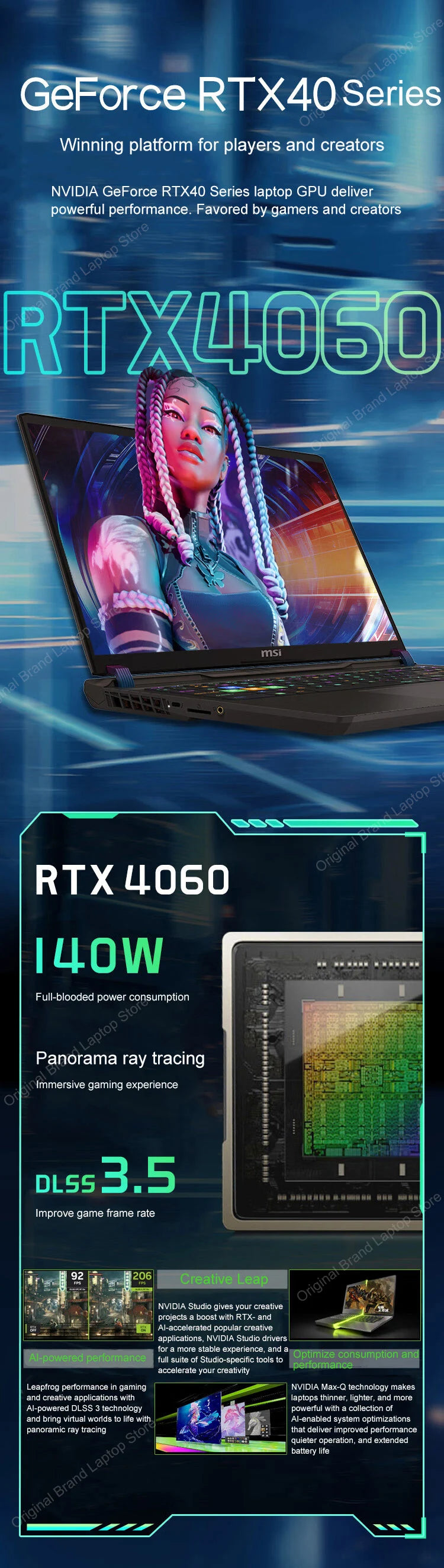 2024 MSI Vector 17 HX Gaming Laptop 17 Inch QHD 2.5K 240Hz IPS Screen Netbook i9-14900HX 32GB 1TB RTX4070 Notebook Computer PC