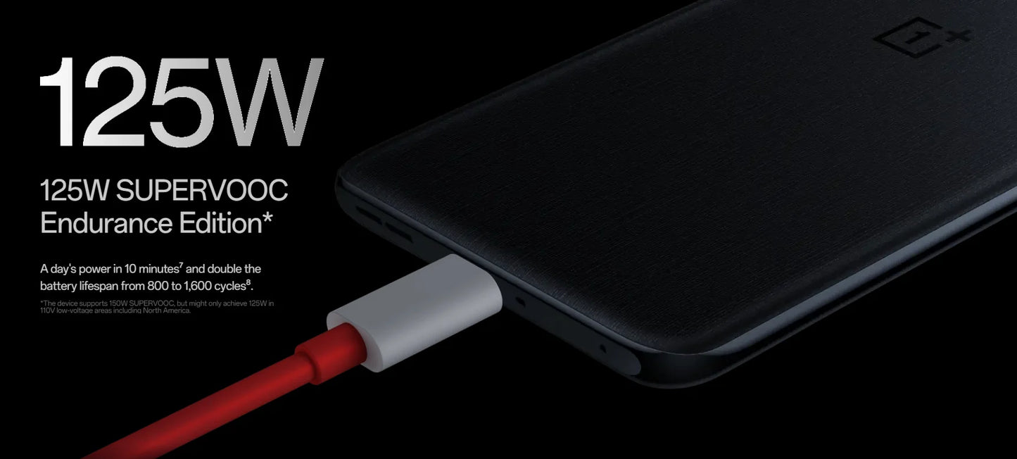 OnePlus 10T 10 T 5G Smartphone Global Version 8GB 128GB Snapdragon 8+ Gen 1 125W SUPERVOOC 4800mAh 120 Hz Fluid AMOLED Display