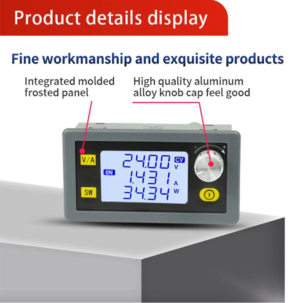 XY-SK35H CNC DC Voltage Constant Current Converter 5-30V To 6-36V 35W/80W 0-5.0A Buck Boost Regulated Power Supply Module