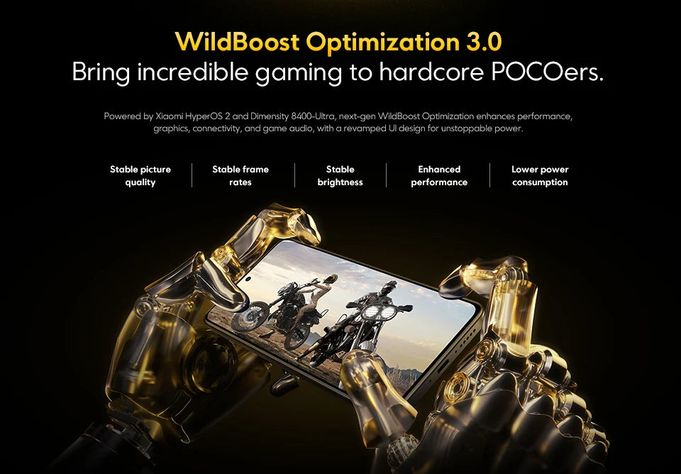 POCO X7 Pro 5G Global Version NFC Mobile Phone 256GB / 512GB Dimensionality 8400-Ultra 6.67 120Hz 90W 6000mAh Display