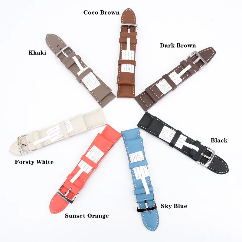 Original Huawei GT2 46mm FKM Rubber Watch Band 22mm Huawei Genuine Leather strap GT Stainless Steel Milanese Wacth Strap