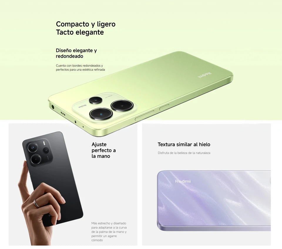 Xiaomi Redmi Note 14 4G NFC helium G99-Ultra 6,67 ''AMOLED screen 120 Hz 108 MP IA camera 5500 mAh battery,Charger Not Included
