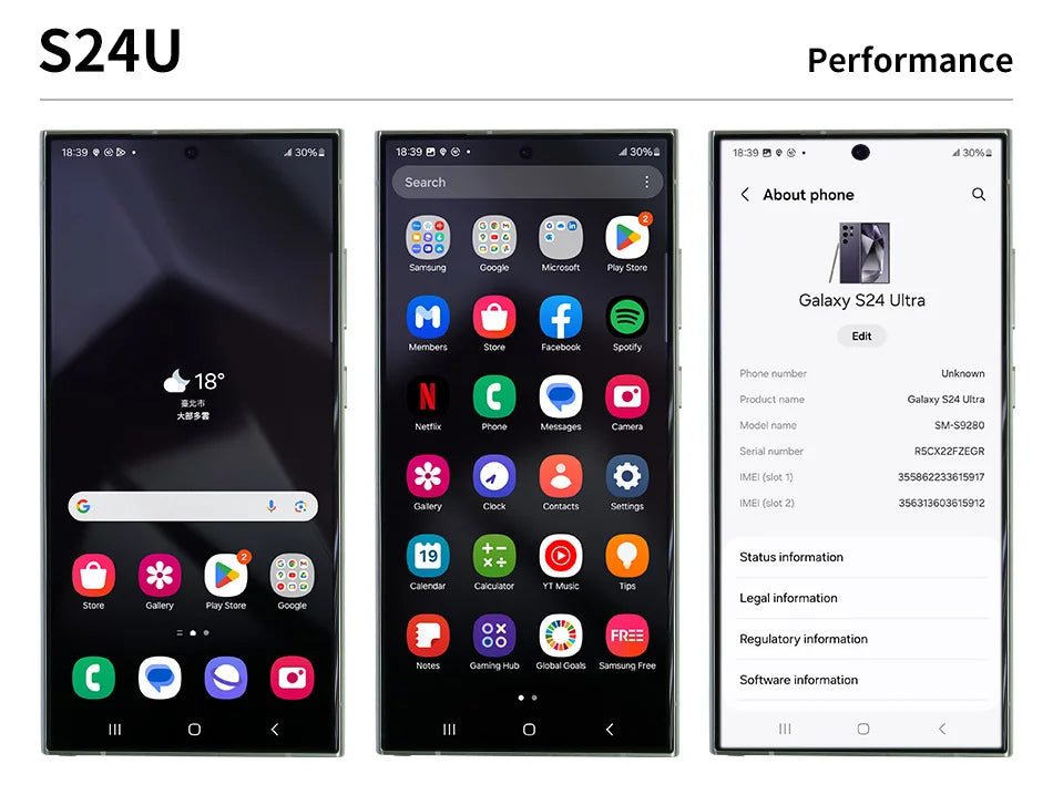 Samsung Galaxy S24 Ultra 5G Smartphone 12GB RAM 256GB/512GB ROM Snapdragon 8 Gen 3 120Hz LTPO AMOLED Display 200MP Quad Cameras