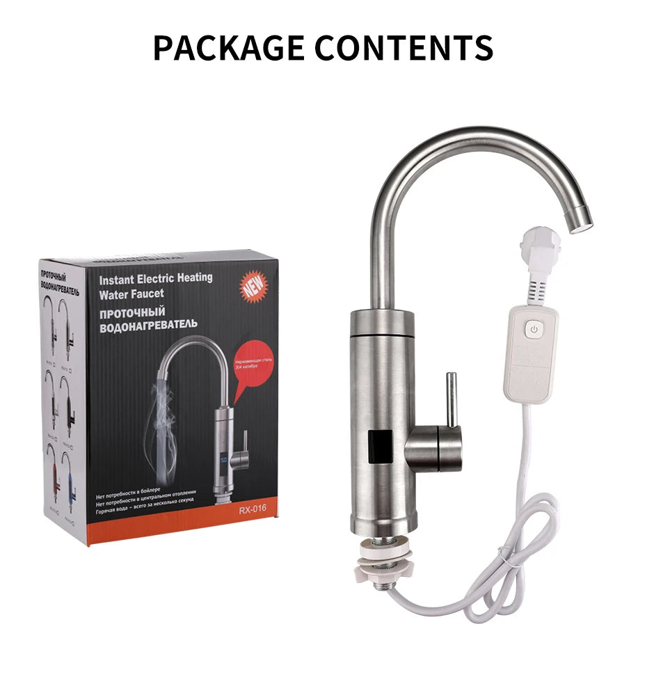 saengQ Electric Water Faucet Instant Water Heater Kitchen Hot Faucet Heater 220V Heating Faucet Instantaneous Heaters